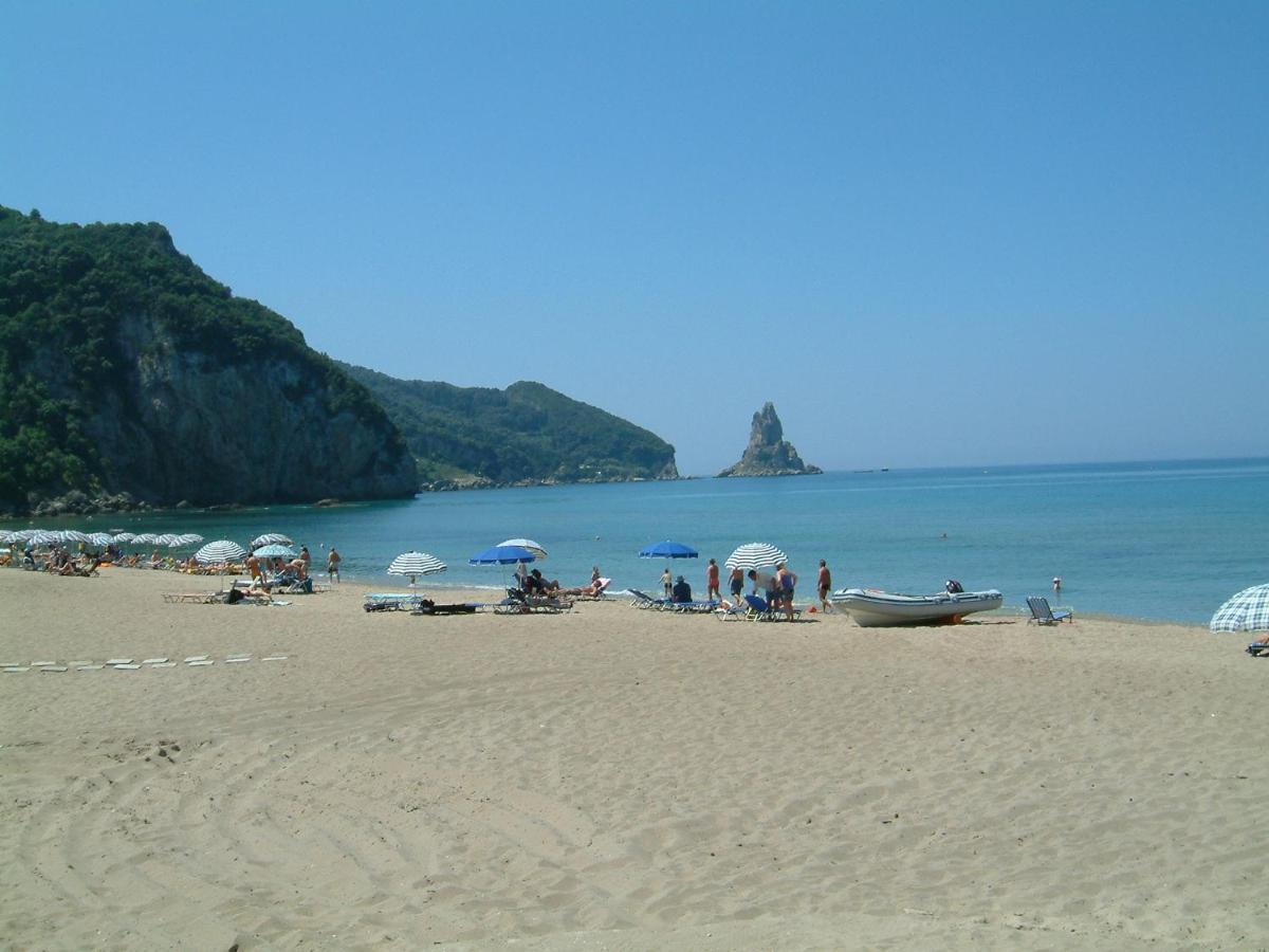 Beautiful Holiday Apartments Maria With Amazing Pool - Agios Gordios Beach Ngoại thất bức ảnh